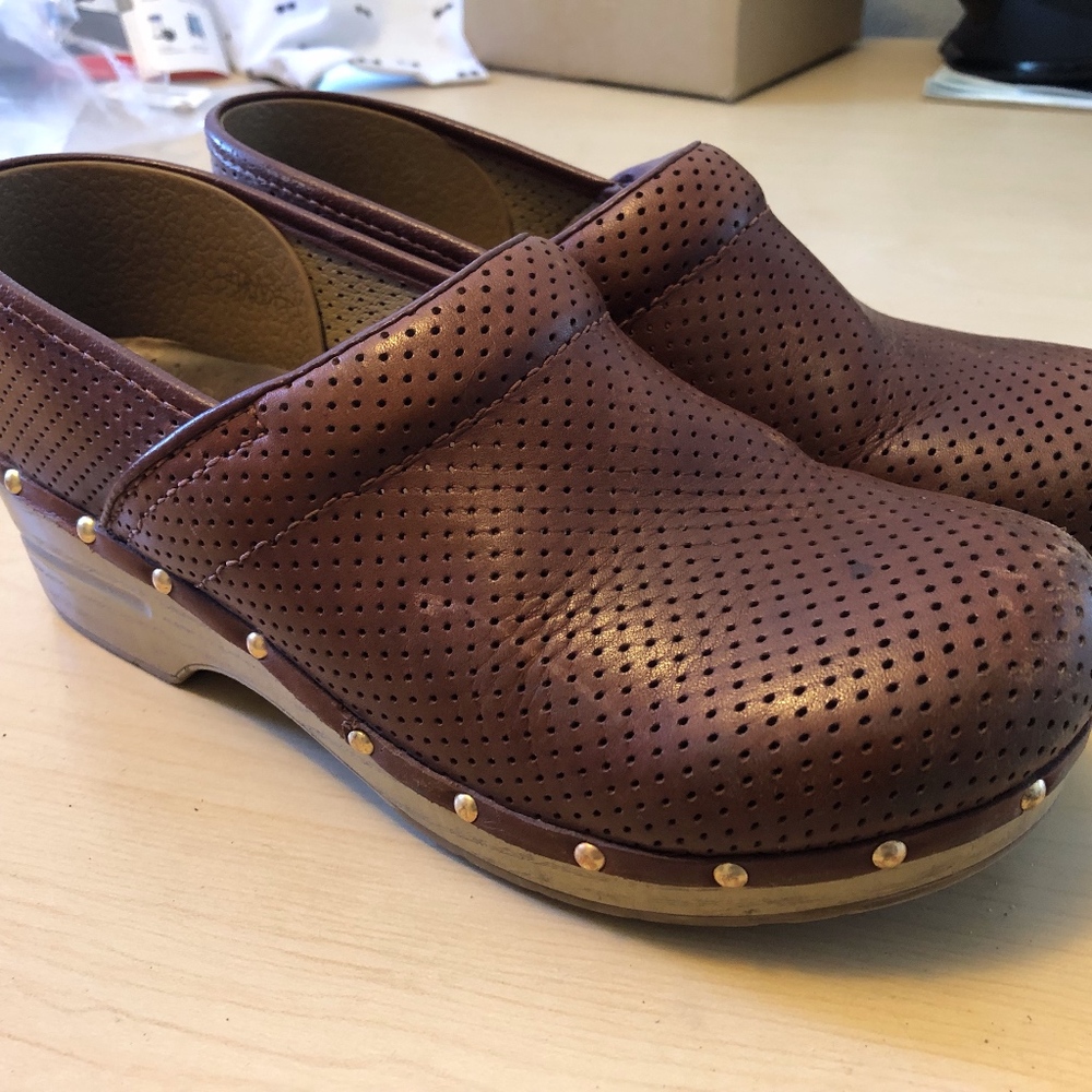 Dansko Leather Clog